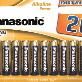 Батарейка Panasonic ALKALINE POWER щелочная AA блистер, 20 шт.