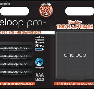 Акумулятор Panasonic Eneloop Pro AAA 930 mAh 4BP+Case