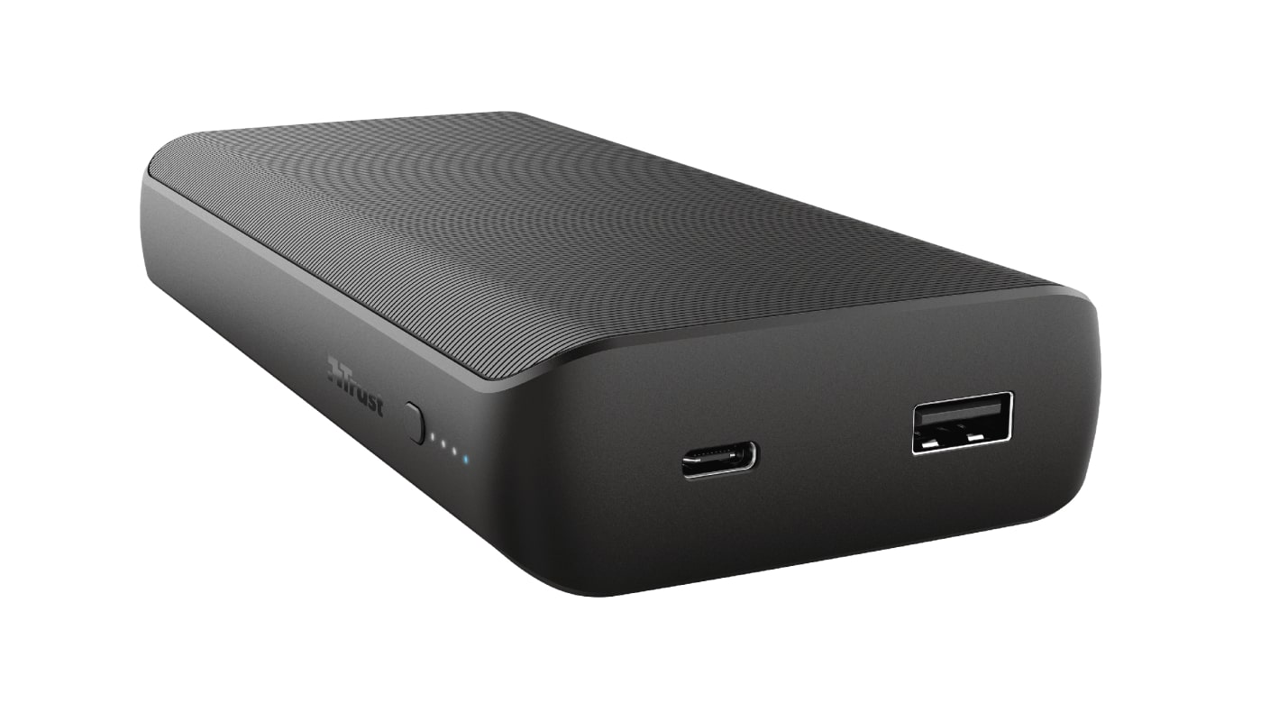 Портативное зарядное устройство Trust Laro 65W USB-C 20.000 mAh for laptop Black - Зображення 5