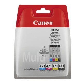 Комплект Canon No.471: Картридж Canon CLI-471 Cyan/Magenta/Yellow/Black Multi Pack