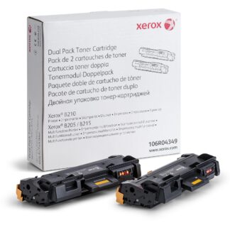 Тонер картридж Xerox B205/B210/B215 Black (2*3000 стор) Подвійна упаковка