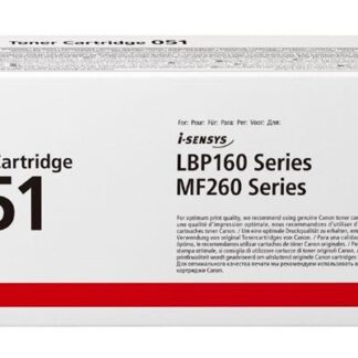 Тонер-картридж Canon 051 LBP162dw/MF269dw/267dw/264dw Black (1700 стр)