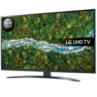 Телевiзор 43" LED 4K LG 43UP78006LB Smart, WebOS, Сiрий