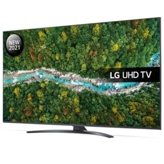 Телевiзор 55" LED 4K LG 55UP78006LB Smart, WebOS, Сiрий