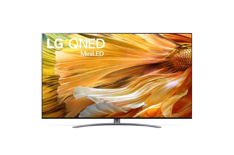 Телевiзор 75" QNED MiniLED 4K LG 75QNED916PA Smart, WebOS, Silver
