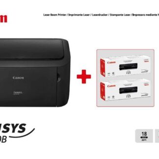 Принтер А4 Canon i-SENSYS LBP6030B (бандл с 2 картриджами)