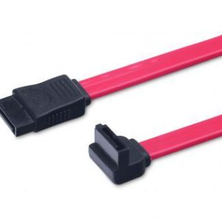 Кабель ASSMANN SATA L-type (F/F) кутовий, 0.5m, red
