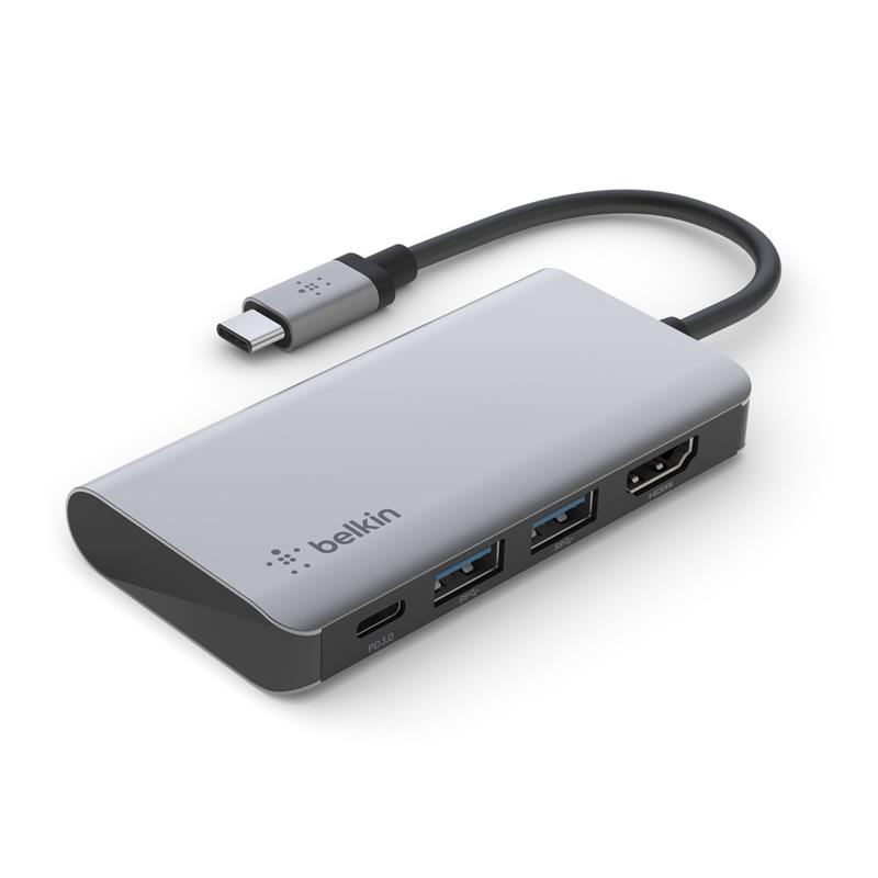 Адаптер Belkin USB-C 4in1 Multiport Dock