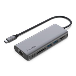 Адаптер Belkin USB-C 6in1 Multiport Dock