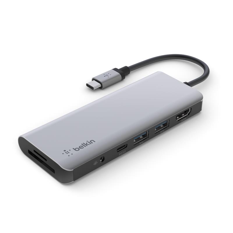 Адаптер Belkin USB-C 7in1 Multiport Dock