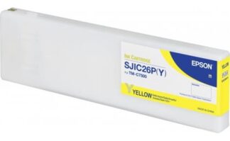 Картридж Epson SJIC26P принтера ColorWorks C7500 Yellow
