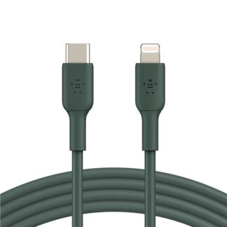Кабель Belkin USB-С - Lightning, 1m, PVC, midnight green