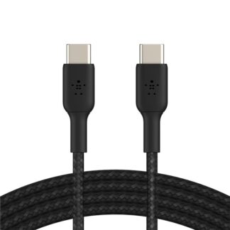 Кабель Belkin USB-С - USB-С, BRAIDED, 1m, black