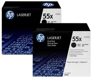 Комплект картриджів HP LJ P3015 series black (max) DUAL PACK