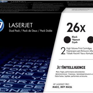 Картридж HP 26X 2-pack High Yield Black Original LaserJet Toner Cartridges