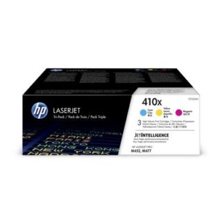 Картридж HP 410X CLJ Pro M377/M452/M477 (CF411X,CF412X,CF413X) CYM (3*5000 стр) Tri-Pack