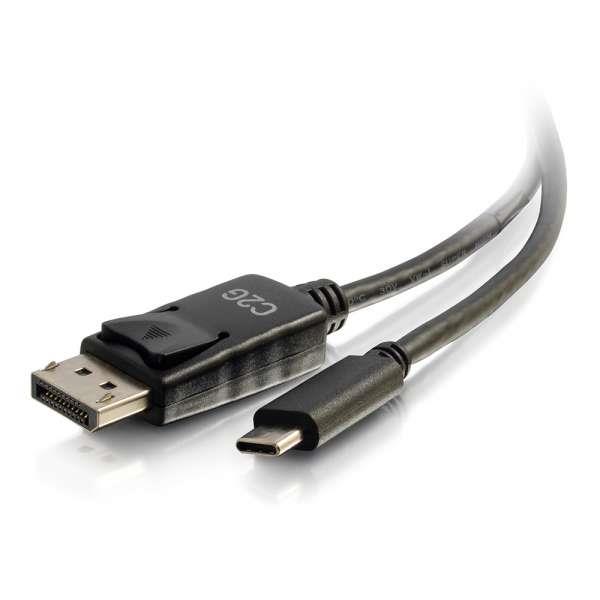 Кабель перехідник C2G USB-C на DP 1.8 м
