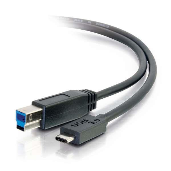 Кабель перехідник C2G USB-C 3.1 G1 на USB Type B 3 м