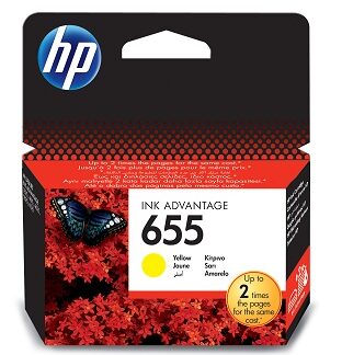 Картридж HP No.655 DJ 4615/4625/3525/5525 Yellow