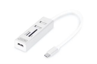 Мережевий концентратор DIGITUS OTG USB 2.0 типа С