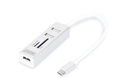 Мережевий концентратор DIGITUS OTG USB 2.0 типа С