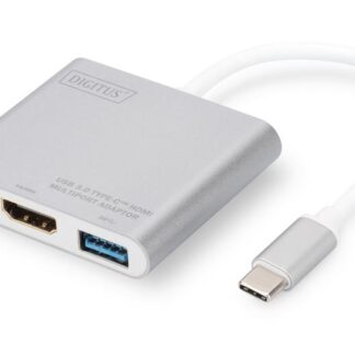 Адаптер Digitus USB Type-C Multi Adapter 4K 30Hz HDMI, USB 3.0, USB-C