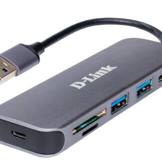 USB-Концентратор D-Link DUB-1325 2xUSB3.0, 1xUSB TypeC, 1xSD, 1x-microSD, USB 3.0
