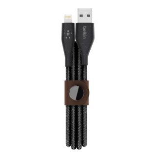 Кабель Belkin DuraTek™ Plus Lightning to USB-A Cable, 1,2m, black