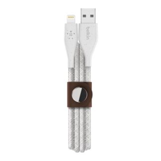 Кабель Belkin DuraTek™ Plus Lightning to USB-A Cable, 1,2m, white