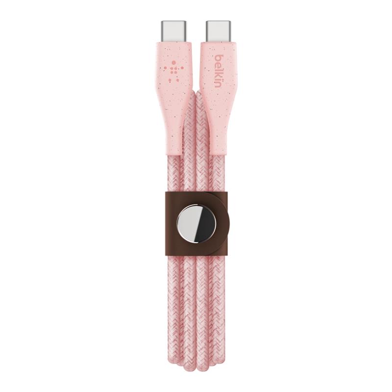 Кабель Belkin DuraTek Plus USB-C - USB-C, 1.2m, pink
