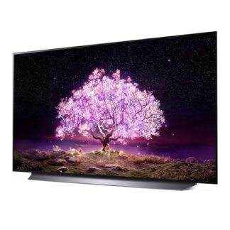 Телевiзор 55" OLED 4K LG OLED55C14LB Smart, WebOS, Ciрий