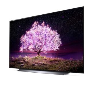 Телевiзор 77" OLED 4K LG OLED77C14LB Smart, WebOS, Бiлий