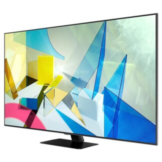 Телевiзор 75" QLED 4K Samsung QE75Q80TAUXUA Smart, Tizen, Silver