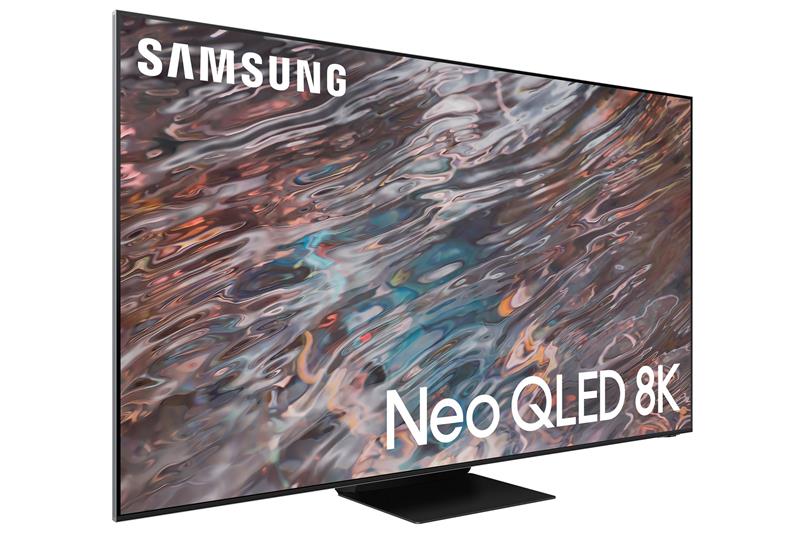 Телевiзор 75" Neo QLED 8K Samsung QE75QN800AUXUA Smart, Tizen, Gray