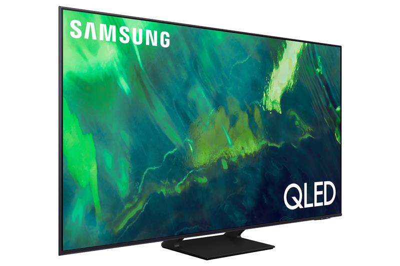 Телевiзор 85" QLED 4K Samsung QE85Q70AAUXUA Smart, Tizen, Black
