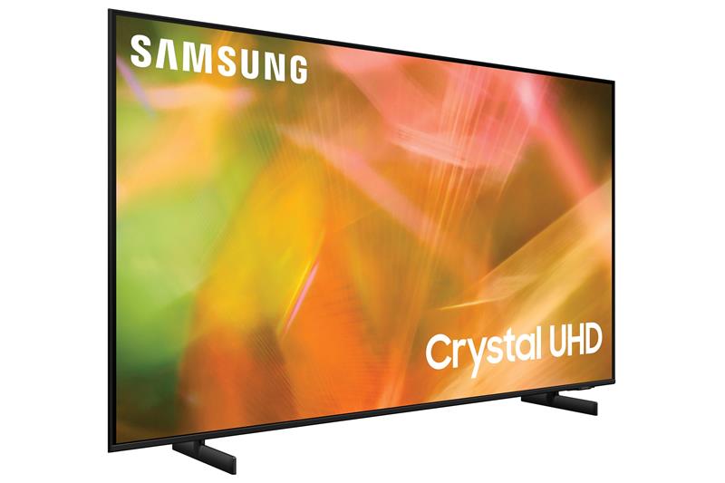 Телевiзор 50" LED 4K Samsung UE50AU8000UXUA Smart, Tizen, Black