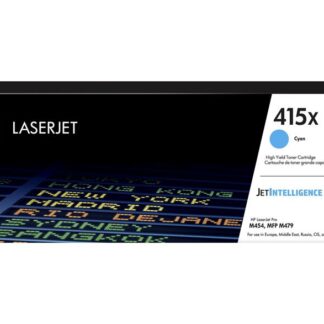 Картридж HP 415X CLJ Pro M414/454/479, Enterprise M455/M480 Cyan