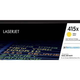 Картридж HP 415X CLJ Pro M414/454/479, Enterprise M455/M480 Yellow