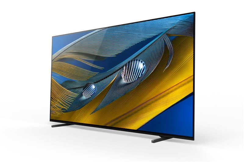 Телевiзор 55" OLED 4K Sony XR55A80JCEP Smart, Android, Titanium